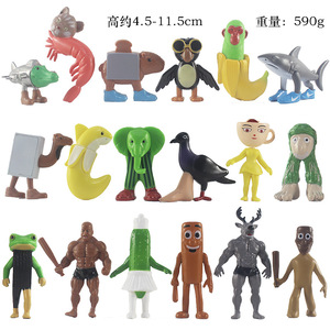 Thiết Kế Mới Tralalero Tralala Vui Ý Brainrot Meme Bức Tượng Nhỏ Tung Tung Tung Sahur Hình Cá Mập Sáng Tạo PVC Đồ Chơi - Product Image 3