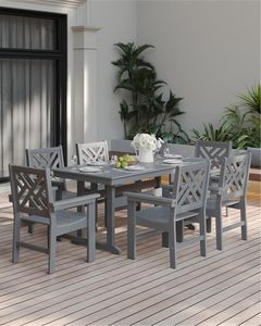 Set di 2 Sedie <span class=keywords><strong>da</strong></span> Esterno Resistenti alle Intemperie in HDPE per Patio, Giardino, Balcone, Veranda, Prati - per Hotel (Grigio) - Product Image 3