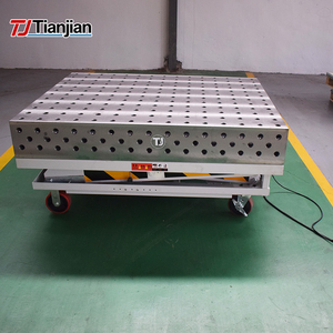 New Hydraulic Lifting Soldering Station with <strong>Locking</strong> <strong>Casters</strong> for Ergonomic Height Adjustment Steel Construction 1 Year Warranty - Product Image 2