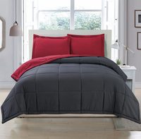 2025 OEM Big Order Service 7 Stück Mikro faser gewebe Polyester füllung Reversible Single Print Quilt Printed Tröster Bettwäsche-Sets