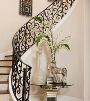 Escalier Courbé de Luxe Optima sur Mesure pour Intérieur avec Fabrication de Précision pour une Architecture Haut de Gamme