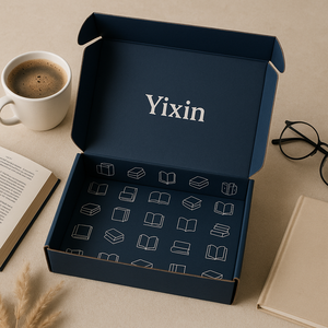 Boîte d'expédition kraft marron durable avec impression double face pour le stockage sécurisé des livres, des magazines et des fichiers. - Product Image 2