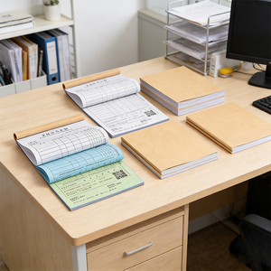 Papier autocopiant NCR transparent personnalisé pour <span class=keywords><strong>impression</strong></span> numérique, avec logo personnalisé, résistant à la déchirure, 2 ou 3 plis, formulaires NCR réutilisables - Product Image 3