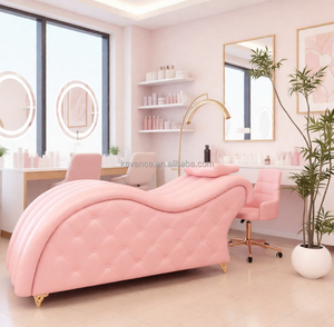 Cama de Belleza de Madera Moderna, Portátil, Duradera y Ecológica, Muebles de Salón para Spa de Alta Gama, Peluquería, <span class=keywords><strong>Barber</strong></span>ía, Pestañas y <span class=keywords><strong>Cejas</strong></span> - Product Image 1