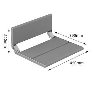 Panca Portascarpe Pieghevole in Lega di Alluminio e Legno da Parete con Vano Portaoggetti per Ingresso, Bagno e Corridoio - Product Image 6