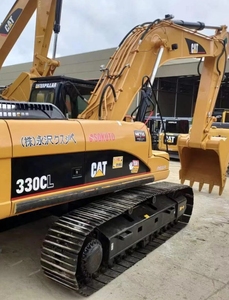Excavatrice CAT 330C 330CL d'occasion, Caterpillar d'origine, 30 tonnes, modèle moyen, 330b 330bl 330d 330d2 330dl, bon prix, en stock - Product Image 3