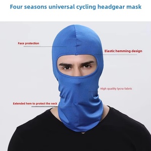 Masque de protection solaire en soie glacée, <span class=keywords><strong>cagoule</strong></span>, personnalisable, sport, cyclisme, <span class=keywords><strong>moto</strong></span>, ski, pêche, quotidien, respirant, imperméable, réglable, un trou - Product Image 2