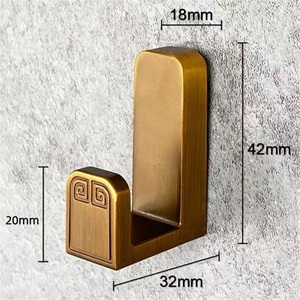 Iron Single Coat Hook for Door Entryway Wall Mounted Sticky <b>Shoe</b> Cabinet Hook Modern Design Reusable Tools <b>Holder</b> - Product Image 3