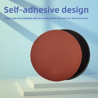 Disc Universele Aluminiumlegering 23CM Schuurpapierhouder Muurplamuur Slijpen Schuurframe Telescopische staaf Massaal Zelfklevend