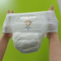 Premium-Qualität Einweg-Babywindelhöschen Windeln Baby-Pull-up-Windeln aus Vliesstoff Baumwolle Verwöhnte Babywindeln Farbenfrohe Verpackung