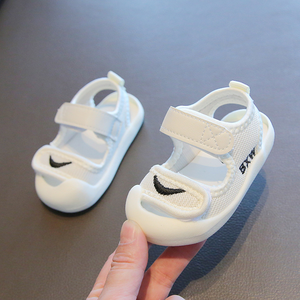 Calzado informal de estilo para niños y bebés, venta al por mayor, nuevo diseño, zapatos de verano en blanco y negro para niños, sandalias deportivas de moda para niñas para niños - Product Image 3