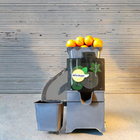 Extracteur de jus commercial électrique Brenu pour calamansi, citron et orange, avec filtre en acier inoxydable, garantie 1 an, bouton d'usine