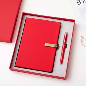 High Quality Products 2025 Hot Selling PU Leather <b>Notebook</b> Gift <b>Set</b> with Pen for Promotional Activity and Business Events - Product Image 3