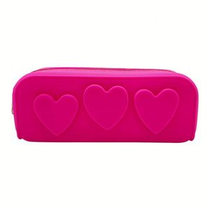 Fashion Stationery Bag Zipper Closure Portable Outdoor Storage Coin <b>Purse</b> Brush Pouch Pen Cosmetics Candy Pattern Printed Logo - Product Image 3