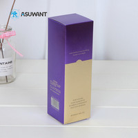 Boîtes de présentation de comptoir imprimées arc-en-ciel boîtes d'emballage cosmétiques de sérum de soin de la peau personnalisées boîtes en papier de luxe avec logo pour cosmétique