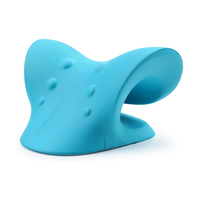 Oreiller chiropratique ergonomique moderne pour la relaxation du cou et des épaules, soulagement de la douleur, alignement de la colonne cervicale