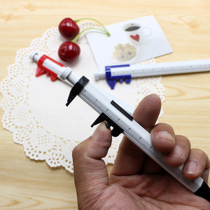 Suministros de Oficina y Escolares, Bolígrafo Multiusos con Calibrador Vernier, Papelería al por Mayor, Bolígrafo de Punta Redonda Plateado con Calibrador Vernier - Product Image 5
