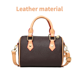 <span class=keywords><strong>Sac</strong></span> à bandoulière en cuir pour femme, personnalisable en usine, style Boston, mode française - Product Image 5