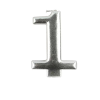 Große goldene Zahlen kerzen für Geburtstags feier dekoration Große metallische numerische Kuchen kerzen für Feier-Jubiläums ereignis
