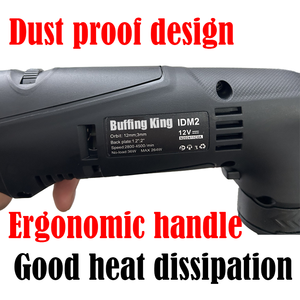 Set Lucidatrice per <span class=keywords><strong>Auto</strong></span> Senza Fili, Mini <span class=keywords><strong>Tampone</strong></span> per Dettagli <span class=keywords><strong>Auto</strong></span> con 2 Batterie al Litio da 12V 2000mAh - Product Image 3