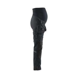 BLAKLADER-Pantalon de maternité 710313449900M Artisanat Zip-off Noir-PANTALON DE TRAVAIL EAN 7330509887424 PANTALON DE TRAVAIL CARGO - Product Image 3