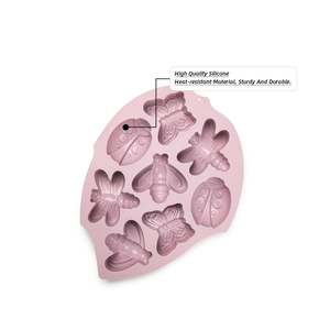Tùy Chỉnh Màu Sắc Tiện Ích Nhà Bếp Thân Thiện Với Môi Silicone Ice Cube Khuôn Mẫu Cho Bánh Trang Trí <span class=keywords><strong>Fondant</strong></span> Công Cụ Bướm Thiết Kế Thanh Sử Dụng - Product Image 5