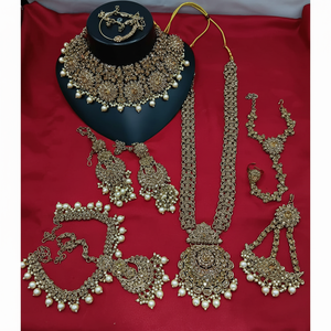 Premium Fine Jewelry <b>Set</b> Adorned with Sparkling Austrian <b>Beads</b> Ideal for Brides and Wedding Celebrations - Product Image 2