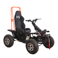 Scooter électrique à quatre roues motrices 4x4, véhicule tout-terrain, 6000W, haute performance, haute vitesse, chasse, ferme, transport de marchandises, utilitaire, puissant