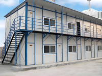 Maison conteneur préfabriquée moderne extensible et pliable en acier de 10, 20 et 40 pieds pour appartement, hôtel, villa, hôpital
