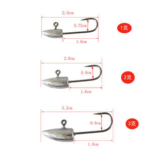 <span class=keywords><strong>MINI</strong></span> taille pas cher balle tête de gabarit Hotsale Jighead Jig hameçon de pêche - Product Image 5