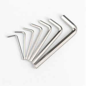 Cờ lê lục giác bằng thép cacbon mạ kẽm, tiêu chuẩn DIN 911, tay ngắn, dùng cho lắp ráp đồ gỗ, xuất xứ Việt Nam, bảo hành 3 năm - Product Image 3