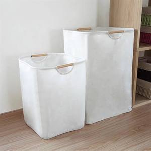 Grand sac en coton, boîte de rangement pour jouets, Logo imprimé, Super grand sac, lavage de vêtements sales, grand panier, organisateur de bacs, support à poignée, panier à linge - Product Image 2