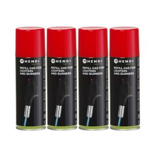 Set di 4 Bombole Gas per Attrezzature da Cucina Commerciali HENDI - Product Image 1