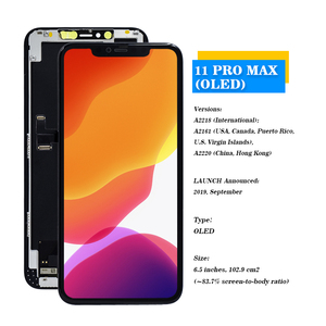 Pantalla LCD de Repuesto para Teléfono Móvil, Ensamblaje de Digitalizador para 11 Pro Max con Pantalla LCD PLS y Alto Brillo - Product Image 4
