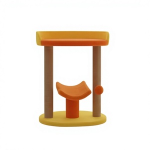 High-quality Amistar Golden Oasis Classic 2-Level Jute <b>Cat</b> <b>Tree</b> for <b>Cats</b> of All Sizes and Breeds Indoor Use - Product Image 1