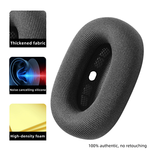 Almohadillas de Repuesto para Auriculares <span class=keywords><strong>Airpods</strong></span> <span class=keywords><strong>Max</strong></span>, Almohadillas con Tela de Malla Resistente y Espuma Suave - Product Image 3