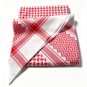 Custom 55 Inches Digital <b>Print</b> Breathable Palestinian Keffiyeh Wrap Polyester <b>Islamic</b> Mens Scarf Shemagh Arab Ethnic Scarves - Product Image 1