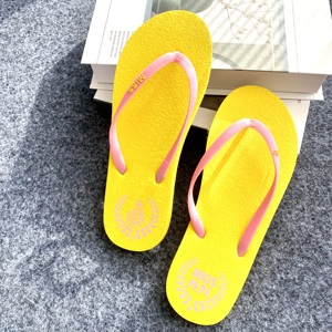 Logo imprimé personnalisé été hommes caoutchouc plage bain douche pantoufles tongs pantoufles en caoutchouc bon marché tongs - Product Image 2