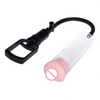 Extensor de Pene al Vacío, Juguete Sexual para Hombres, Bomba Potente para Agrandar el Pene, Aumentar la Longitud, Entrenamiento Masculino, Erótico para Adultos, Sin Imágenes Obscenas