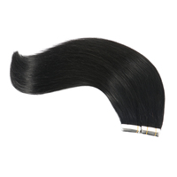 4*1 cm Ruban Double Dessiné Extension de Cheveux Humains 10-24 Pouces en Stock Pas de Cheveux Courts 1 Pack 50g