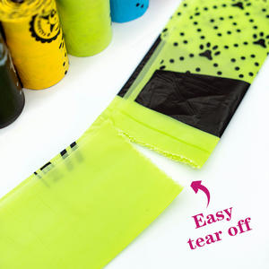 Dispensador de bolsas de caca de mascotas con cordón, bolsas de basura a prueba de fugas de 150 unidades, soporte para bolsas de caca de perro para correa - Product Image 3