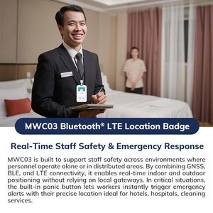 마이뉴 블루투스 위치 카드 하드웨어 <span class=keywords><strong>GPS</strong></span> LoRaWAN NFC RFID 아이비콘 웨어러블 태그 인원 배지 스마트 IoT BLE 비콘 ID 카드 - Product Image 4