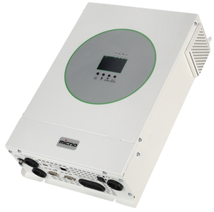 MK1000 3KVA MPPT 450Vdc 5KW ระบบไฮบริดโซลาร์ออฟกริด ประสิทธิภาพ 98% รองรับไฟฟ้าเข้า PV 220V 24V 80A 50-60Hz สำหรับปั๊มโซลาร์ MK1000 ออฟกริด รุ่น I - Product Image 1
