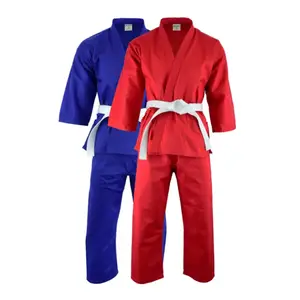 Traje de Kimono de Karate para niños y adultos, uniforme de alta calidad con logotipo personalizado de fábrica WKF