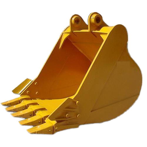 Excavator Heavy Duty Bucket 1.1m³ Capacity Rock Bucket with 4 Teeth for 10-40 Ton Excavator