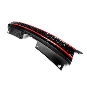 Calandre avant Volkswagen Golf 6 GTI 2009-2013 en plastique ABS, pièce de modification de pare-chocs sans emblèmes - Product Image 4