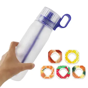 750ml başlangıç seti içme şişeleri 0 şeker tatlandırıcı hava kokusu meyve lezzet bakla ile Tritan plastik su şişesi