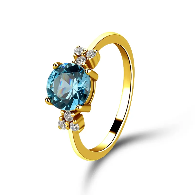 Fashion Shape Sparkling Clear Austria CZ Crystal 925 Silver Rings Women Charm Wedding Zirconia Engagement Rings