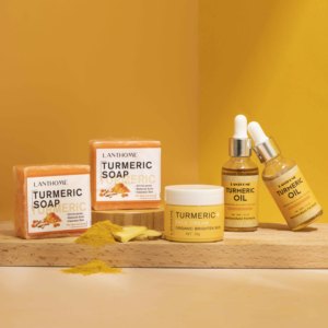 Barra de acné orgánico a base de hierbas, jabón facial Natural para el cuidado de la piel con Logo, Turmeric, gran oferta - Product Image 1