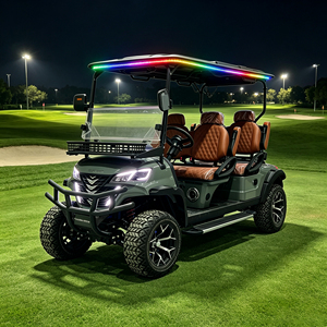 <span class=keywords><strong>Voiture</strong></span> de golf électrique 4 places personnalisée en usine, 72V Lithium, Buggy puissant, Châssis en aluminium durable, Véhicule tout-terrain surélevé - Product Image 1